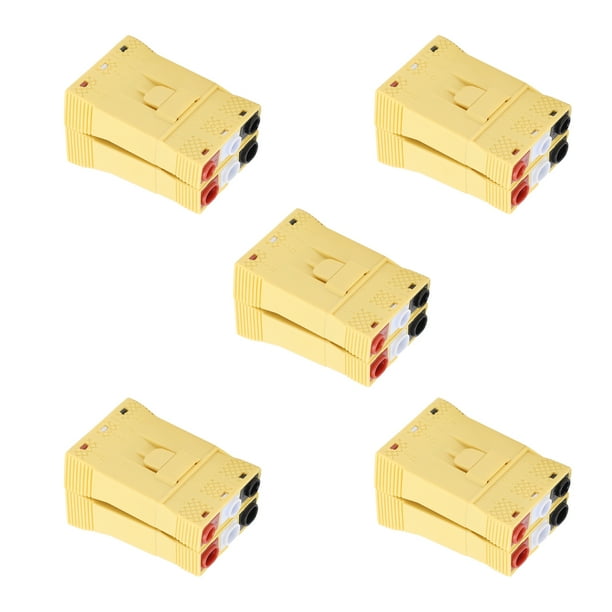 Conector Rápido de Cable NikouMX 5 Piezas Macho Hembra