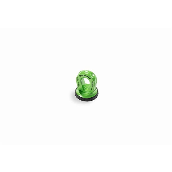 Factor 55 Winch Cable Shackle Mount 00355-08 Splicer XTV; Fits Up To 5/16 Inch Diameter Synthetic Winch Ropes; 16000 Pounds Capacity; Green; Single