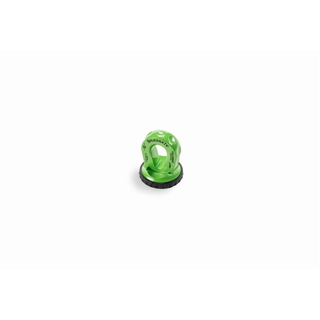 Factor 55 Winch Cable Shackle Mount 00355-08 Splicer XTV; Fits Up To 5/16 Inch Diameter Synthetic Winch Ropes; 16000 Pounds Capacity; Green; Single