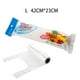 thumbnail image 1 of 100 bolsas de plástico para conservar alimentos frescos con asa, bolsas de conservación al vacío para conservar alimentos frescos., 1 of 1
