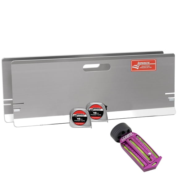 Magnetic Caster Camber Gauge and Aluminum Toe Plates