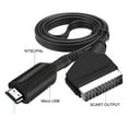 thumbnail image 4 of SCART to Converter, Convertisseur Vidéo HD, Adaptateur de Transfert Portable Haute Définition Interface Multimédia vers SCART Connexion Directe, 4 of 7