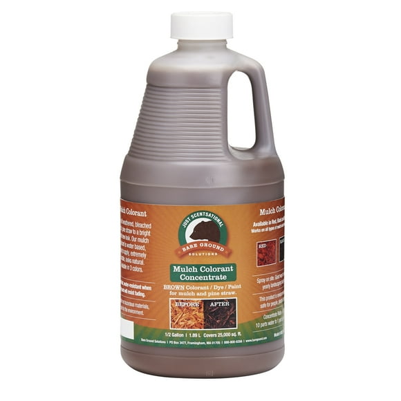 Just Scentsational by Bare Ground Just Scentsational Brown Bark Mulch Colorant Concentrate Half Gallon by Bare Ground