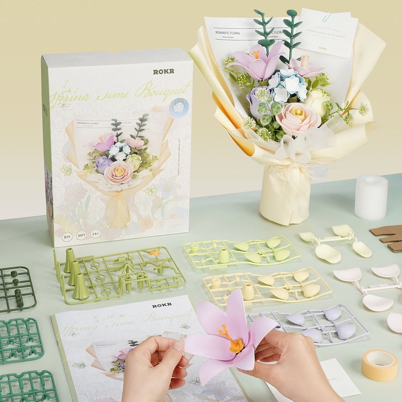 Bouquet Printemps 3D Puzzle ROKR AF01J
