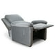thumbnail image 3 of Reclinable Boston, Atlas del Descanso, herraje de impulso 2 posiciones color Gris, 3 of 7