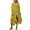 Ginger, variant on Women's Slub Linen Shirt Dress, Oversized Beach Cover Up, Long Button Down Bikini Cardigan, Casual Sun Protection Sundress with High Slits