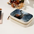 thumbnail image 7 of Elk Revival Velvet Portable Jewelry Box with Removable Compartment - Ultimate Gift for Bracelet and Earring Organization, 7 of 7