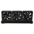thumbnail image 4 of Aquarium Chillers Cooling Fan, Adjustable Wind Speed Fish Tank Cooling Fan Mini  For Fish Tank 3 Fan, 4 of 8