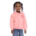 thumbnail image 6 of Minnie Mouse Toddler Girls' Full Zip Graphic Hoodie, Sizes 12M-5T, 6 of 7
