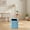Blue_Base#13239, variant on Mini Desktop Trash Can with Wide Opening for Office and Home Use – Scandinavian Style Garbage Bin for Desk, Study, or Coffee Table, Inner Liner, Multipurpose Small Waste or Storage Container