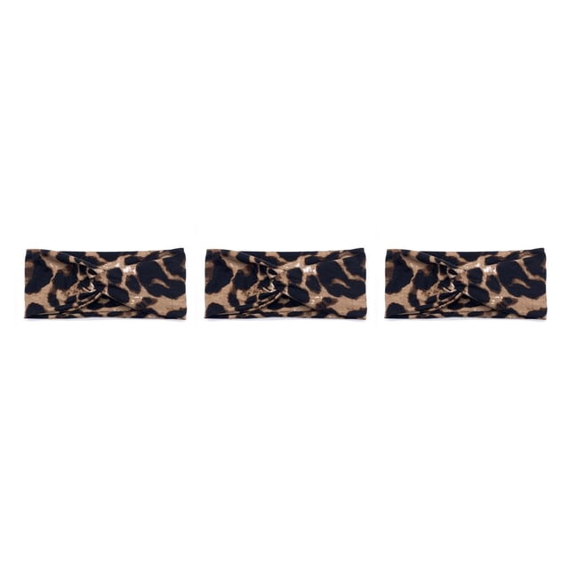 Minnieouse Diadema de ganchillo, banda para la cabeza deportiva, banda para el sudor ajustable, accesorios antideslizantes para peinados, estampado de Type1 NO1 Minnieouse CBP376902