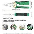 thumbnail image 5 of 8 in 1 wire stripper with voltage tester, multi-functional electrical pliers, heavy duty wire stripping pliers, cable cutter, crimper, twisting tool for electricians, 5 of 11