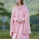 thumbnail image 4 of Puntoco Mujeres Trench Coat Open Front Cardigan Jacket Coat Shawl Cape Cloak Mantle Plus Flash Picks Puntoco Puntoco-6588, 4 of 9