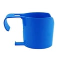 thumbnail image 1 of Soporte para bebidas, estante de almacenamiento de cerveza colgante, suministros ligeros de plástico para fiestas en la piscina, 1 of 4
