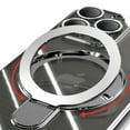 thumbnail image 4 of ELEHOLD Plating Magnetic Case for iPhone 16 Pro Max Case Transparent Clear Cover Kickstand Camera Lens Protection Compatible with Mag Safe Accessory Slim Shockproof Case for iPhone 16 Pro Max,Silver, 4 of 6