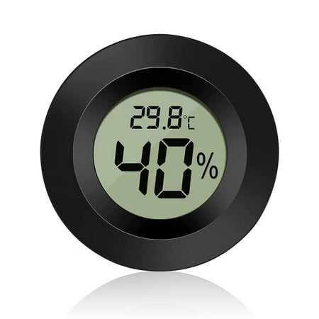 

Dido Reptile Hygrometer LCD Digital Display Terrarium Thermometer Indoor Temperature Humidity Meter Detector