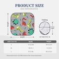 thumbnail image 3 of Kll Cute Dinosaur Windshield Sun Shade 2-Piece Foldable Car Front Window Sunshade For Most Sedans Suv Truck- Small, 3 of 7