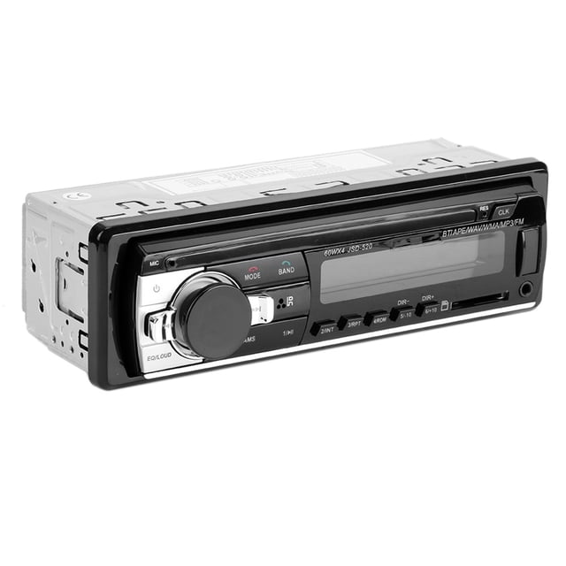 Reproductor de música estéreo MP3 manos libres Bluetooth para coche LCD de 12V Unidad principal de radio USB AUX