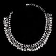 thumbnail image 6 of Soumake Vintage Women Rhinestone Bell Tassel Anklet Foot Chain Bracelet Jewelry Gift, 6 of 8