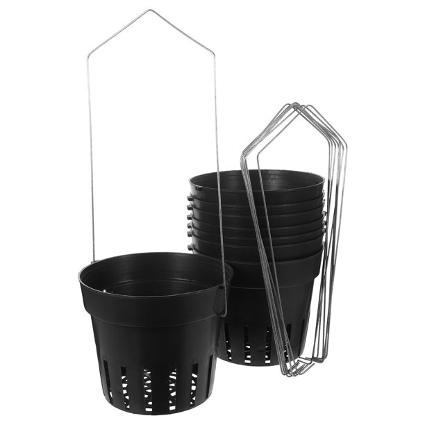 8 soportes de pared para plantas, macetas de pared para balcón, macetas colgantes de pared