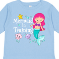 thumbnail image 4 of Inktastic Mermaid in Training Girls Long Sleeve Toddler T-Shirt, 4 of 5