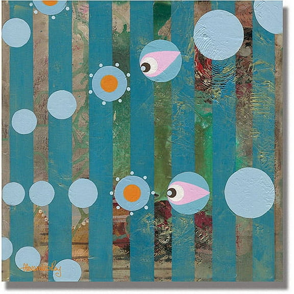 Trademark Fine Art "The Infallibility of Instinct III" Canvas Art by Alexandra Rey