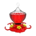 thumbnail image 6 of Stijggn Bird Feeder Durable Outdoor Hanging, Easy to Clean, Metal Mesh Ventilated, Bird Watching Gift & Garden Decor for Cardinals, Bluebirds & Wild Birds, 6 of 9