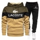 thumbnail image 3 of Conjunto De Sudadera Deportiva Para Hombre Casual Fitness Suéter Pantalones Ropa Al Aire Librepangjing, 3 of 4