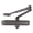 Polished Chrome, variant on Lawrence Hardware Heavy Duty Commercial Door Closer for Interior & Exterior Doors, Aluminum