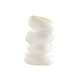 thumbnail image 4 of Pp florero maceta espiral forma florero arreglo floral contenedor Blanco Macarena florero moderno, 4 of 8
