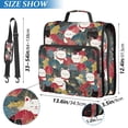 thumbnail image 2 of FORMRS Zipper Binder with Shoulder Strap 2-inch Ring 500 Sheet Capacity File Bag, Black Lucky Cat, 2 of 5