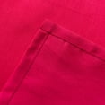 thumbnail image 4 of 3 Pieces Faux Silk Sheer Curtains Solid Color Rod Pocket Drapes for Kitchen Bathroom，Set with 2 Tiers 26x36 inch Each and 1 Valance 52x14 inch, 4 of 5