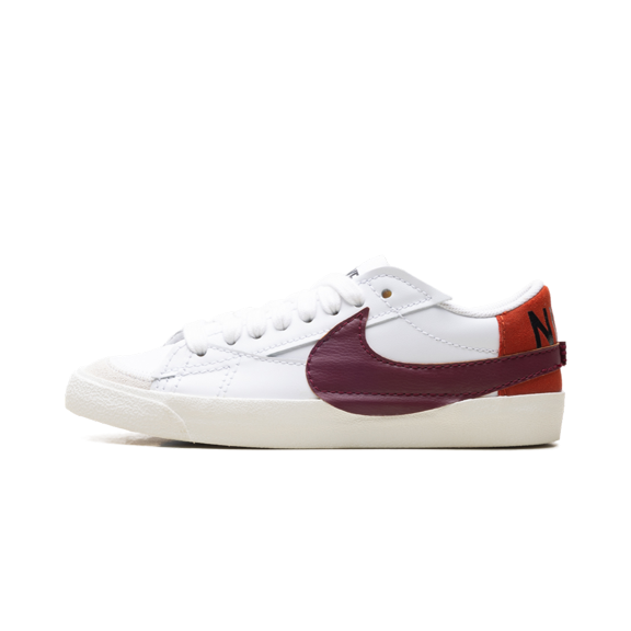 NIKE WOMENS NIKE BLAZER LOW 77 JUMBO Womens "DARK BEETROOT CINNABAR" DQ1470 104 DQ1470 104 from Stadium Goods