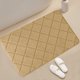 thumbnail image 5 of Alfombra absorbente premium para baño y ducha - Microfibra de secado rápido con reverso antideslizante, ideal para zonas húmedas, 40 x 60 cm, lavable, Aestivo | Caqui | AESTIVO, 5 of 7