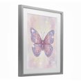 thumbnail image 2 of Stupell Industries Eclectic Delicate Disco Butterfly Gray Framed Print Under Glass, 17 x 21, by Lil' Rue, 2 of 8