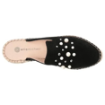 thumbnail image 2 of Eric Michael Women Kelly Black Slip On Faux Pearl Mule, 2 of 3