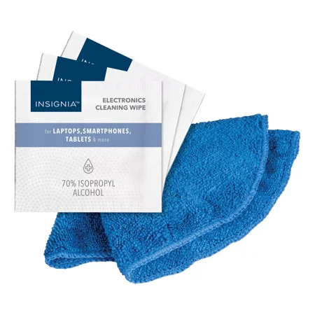 OLIVE- Insignia- 70% Alcohol Electronic Cleaning Wipes (120-Pack) - White