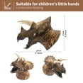 thumbnail image 2 of Hand Puppets Yolococa Dinosaur Realistic Latex Soft, paquete de 3, 2 of 7