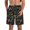 thumbnail image 1 of Fotbe Wasp and Florals Trajes de Baño Estampados para Hombre, Shorts de Verano de Secado Rápido, Ropa de Playa, Bañadores-XX-Large, 1 of 6