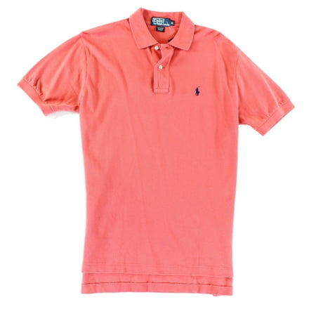 - Polo Ralph Lauren NEW Red Mens Medium M Classic Fit Polo Rugby Shirt