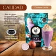 thumbnail image 4 of Frappe en Polvo Instant&aacute;neo - Sabor Taro | 1 kg | Libre de gluten | Balance en Dulzor | 100% Mexicano | Certificaci&oacute;n Kosher | Incluye Cuchara Medidora | Polvo para Frappe | ETNI, 4 of 7
