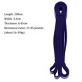thumbnail image 4 of Herramienta portátil para gimnasio y entrenamiento de fuerza Mejore sus entrenamientos con bandas de resistencia de látex moradas, 4 of 5