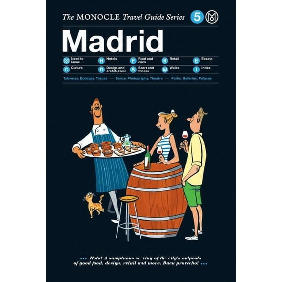 Monocle travel guides: the monocle travel guide to madrid (hardcover): 9783899556247