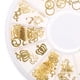 thumbnail image 5 of Rueda De Manicura 3D Para Decoración De Uñas Con Punta De Brillo Dorado Y Diamantes De Imitación, 5 of 6