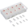 thumbnail image 2 of 500Pcs Nail Tips Fake Nails, Natural Nail Tips Acrylic Fake Nail Art Nail Tips With Transparent Box, 2 of 6