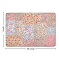 thumbnail image 5 of Pioneer Flower Floral Print Flannel Non Slip Door Rugs,Washable Door Mats Indoor,Decorative Door Mats,Dirt-Resistant and Absorbent Doormat for Entrance,Bedroom,Kitchen,Bathroom,23.5"x16", 5 of 5