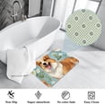 thumbnail image 3 of Corgi Dog Non-Slip Polyester Office Rugs: Machine Washable Game Mat and Door Carpet, 3 of 6