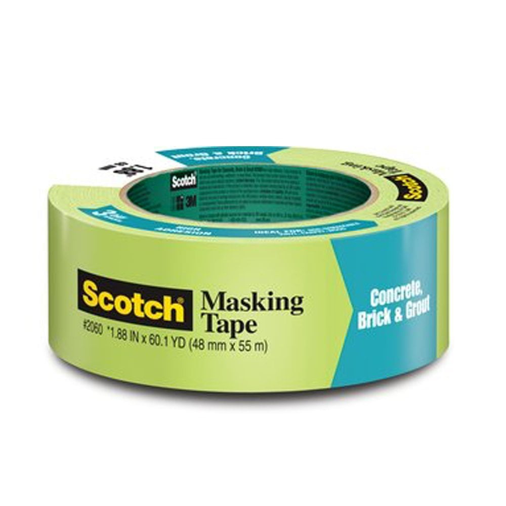 Grout Scotch Masking Tape Green Tape For Concrete Brick 