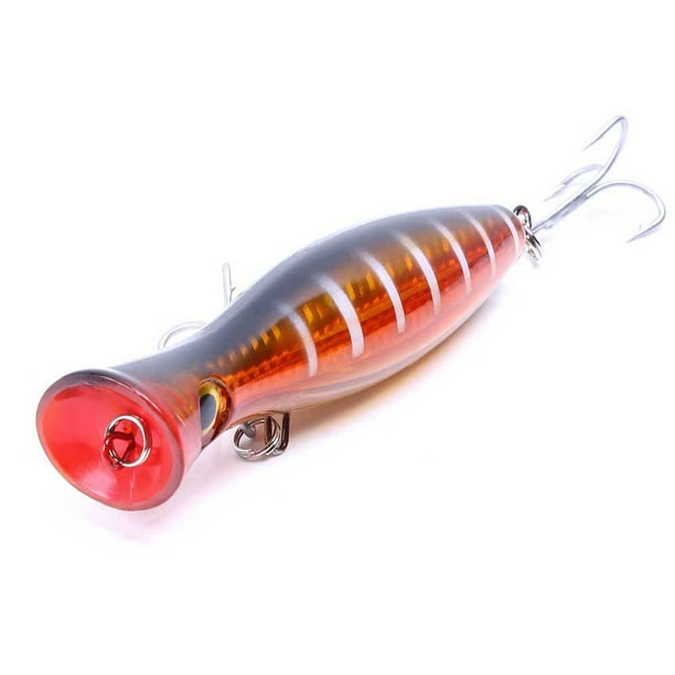 Top Water Fishing Lures Popper Lure Crankbait Top water Minnow Swimming  Crank Baits Saltwater Fishing Lures