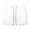 White, variant on LYMAYTER Men Sweat Shorts 2 in 1 Runing Shorts Casual Breathable Training Apparel with Towel Loop M-5XL